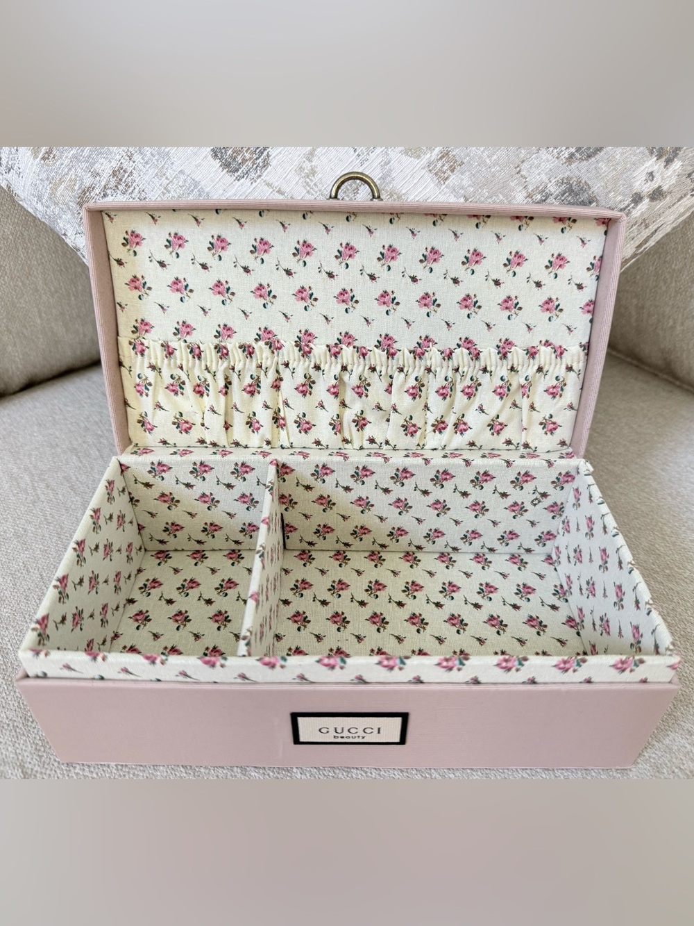 Gucci Quilted Floral Keepsake Box